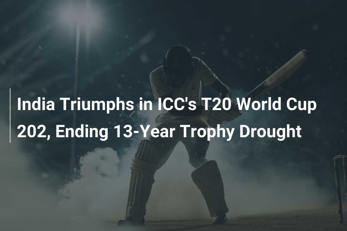 India Triumphs in ICC