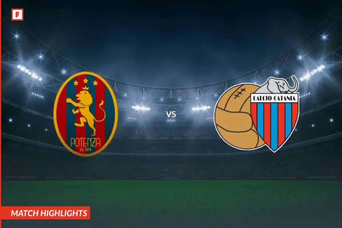 Potenza Calcio  - Calcio Catania tore und höhepunkte