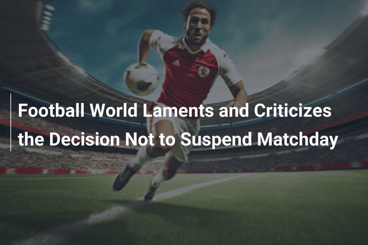 Kicking Up a Storm: Football Fans and Players Unite in Outrage Over Matchday Cancellation - News Directory 3