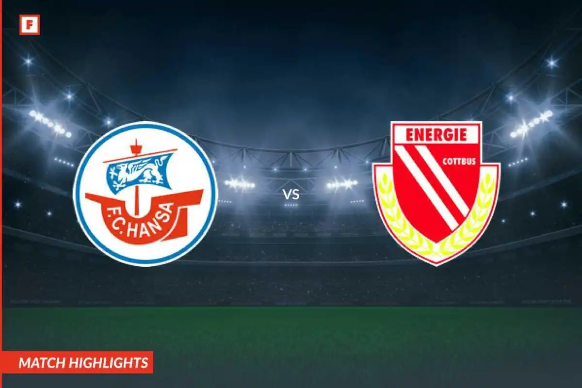 Hansa Rostock - Energie Cottbus bàn thắng và điểm nổi bật