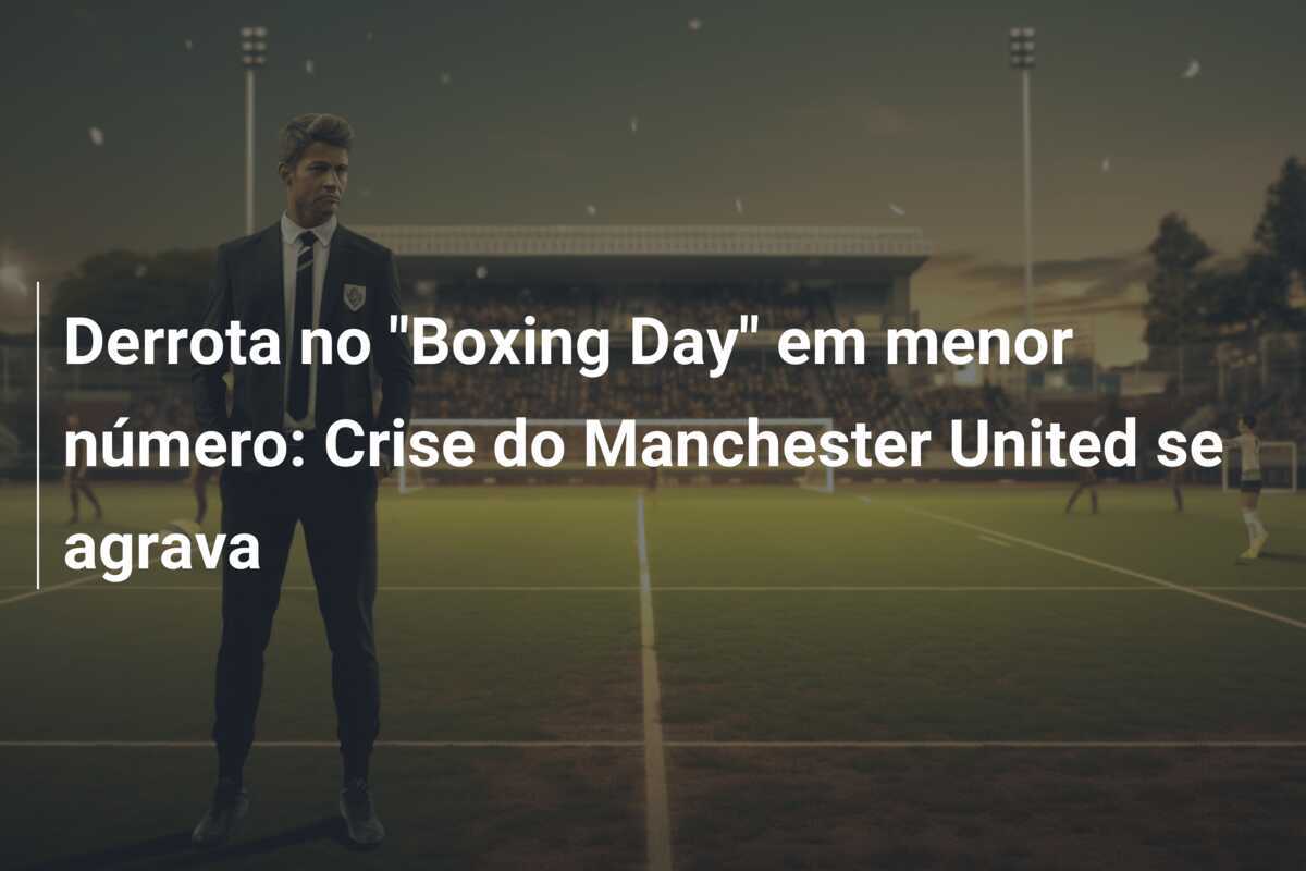 Derrota no "Boxing Day" em menor número: Crise do Manchester United se agrava