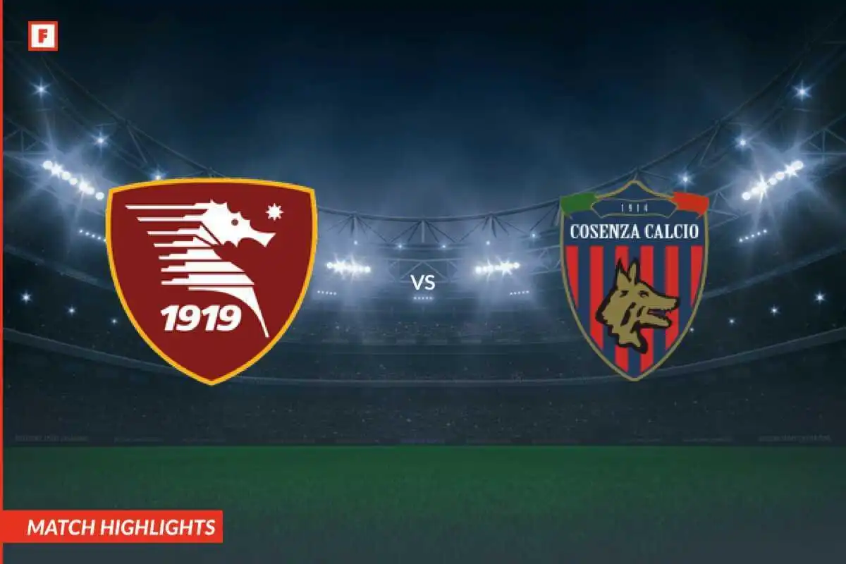 Salernitana 1919 - Cosenza Calcio gol e momenti salienti