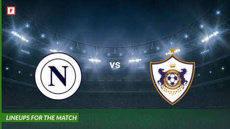 Napoli vs Qarabag: lineups for the match