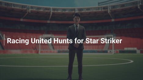 Racing United jagt Star-Stürmer