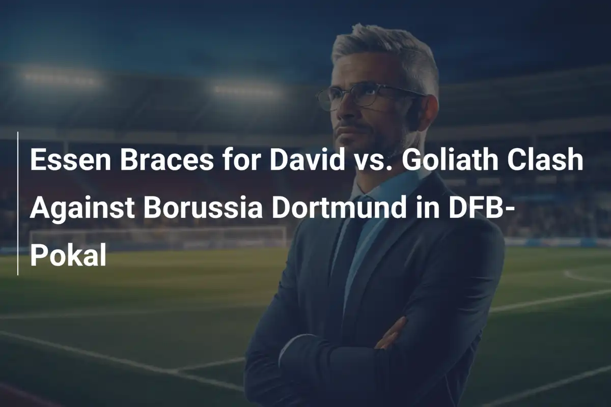Essen si prepara allo scontro David contro Golia con il Borussia Dortmund in DFB-Pokal