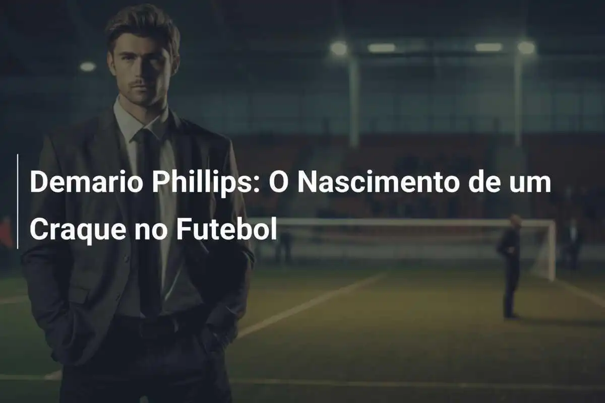 Demario Phillips: O Nascimento de um Craque no Futebol