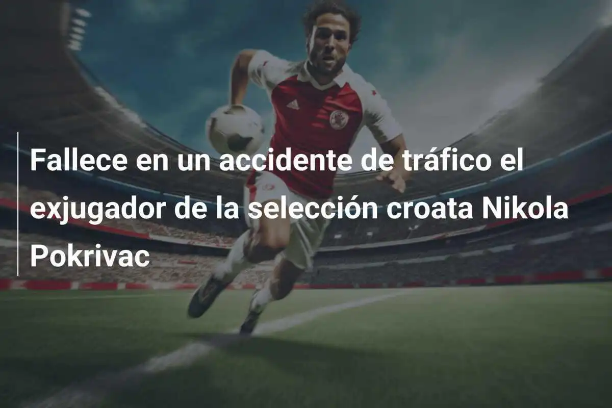 Fallece en un accidente de tráfico el exjugador de la selección croata Nikola Pokrivac