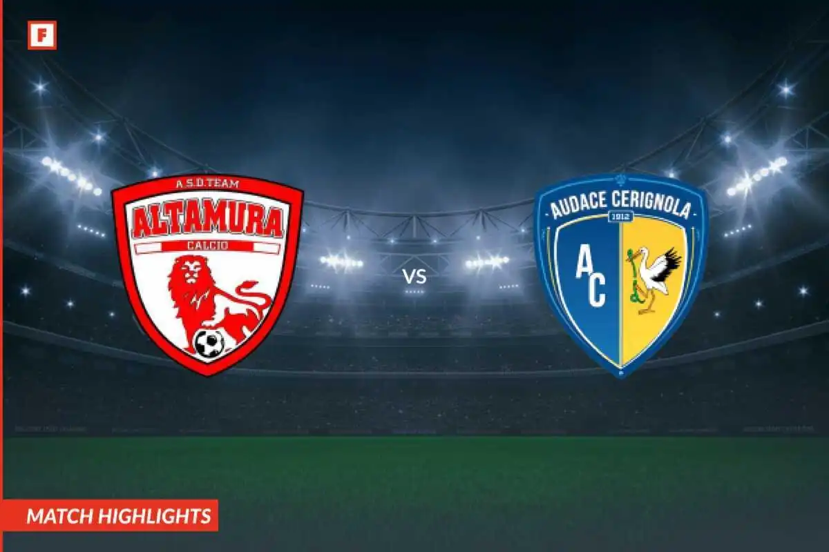 Team Altamura - USD Audace Cerignola goals and highlights