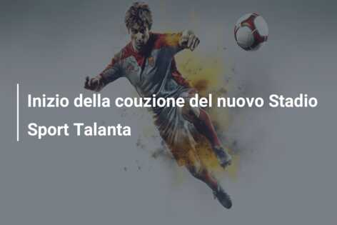 Inizio della couzione del nuovo Stadio Sport Talanta