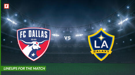 FC Dallas vs FC Los Angeles Galaxy: alineaciones para el partido