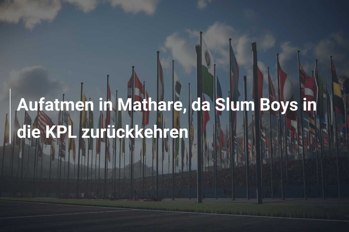 Aufatmen in Mathare, da Slum Boys in die KPL zurückkehren