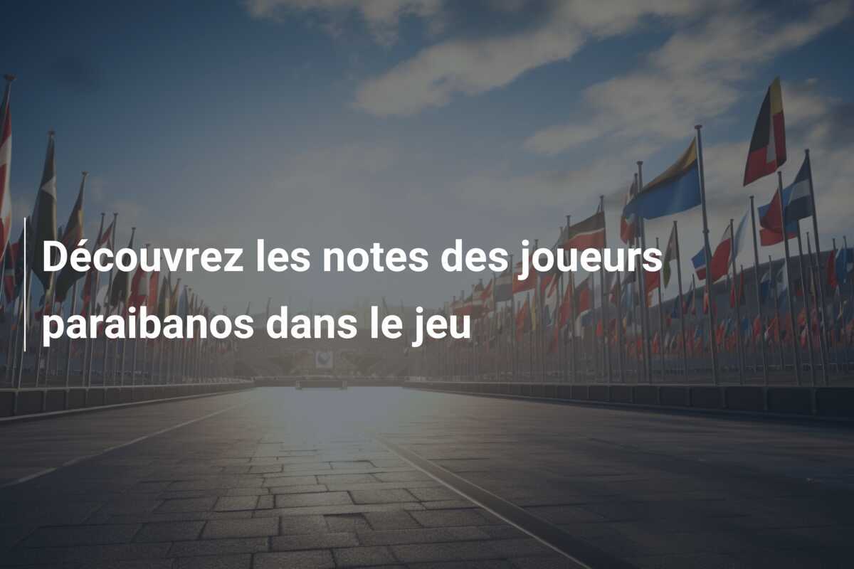 Découvrez les notes des joueurs paraibanos dans le jeu