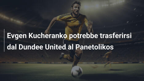 Evgen Kucheranko potrebbe trasferirsi dal Dundee United al Panetolikos