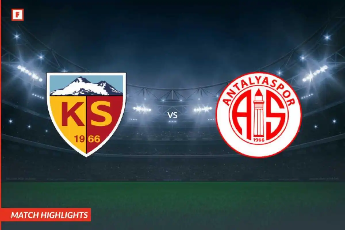 Kayserispor - Antalyaspor gol e momenti salienti