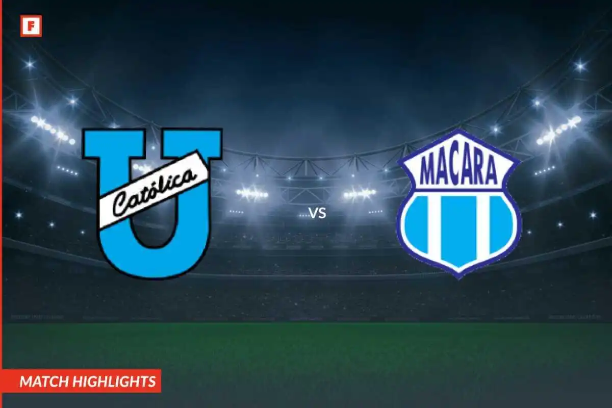 Universidad Catolica del Ecuador - Club Social y Deportivo Macará golovi i naglasci