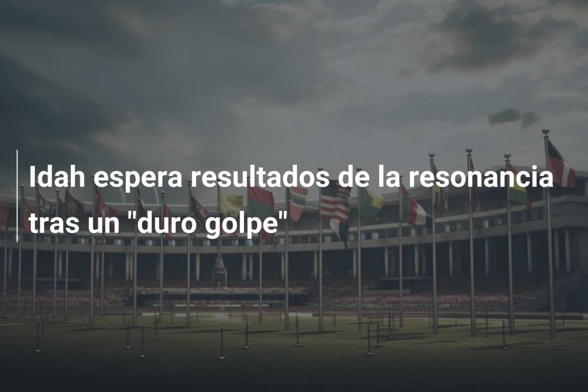 Idah espera resultados de la resonancia tras un "duro golpe"