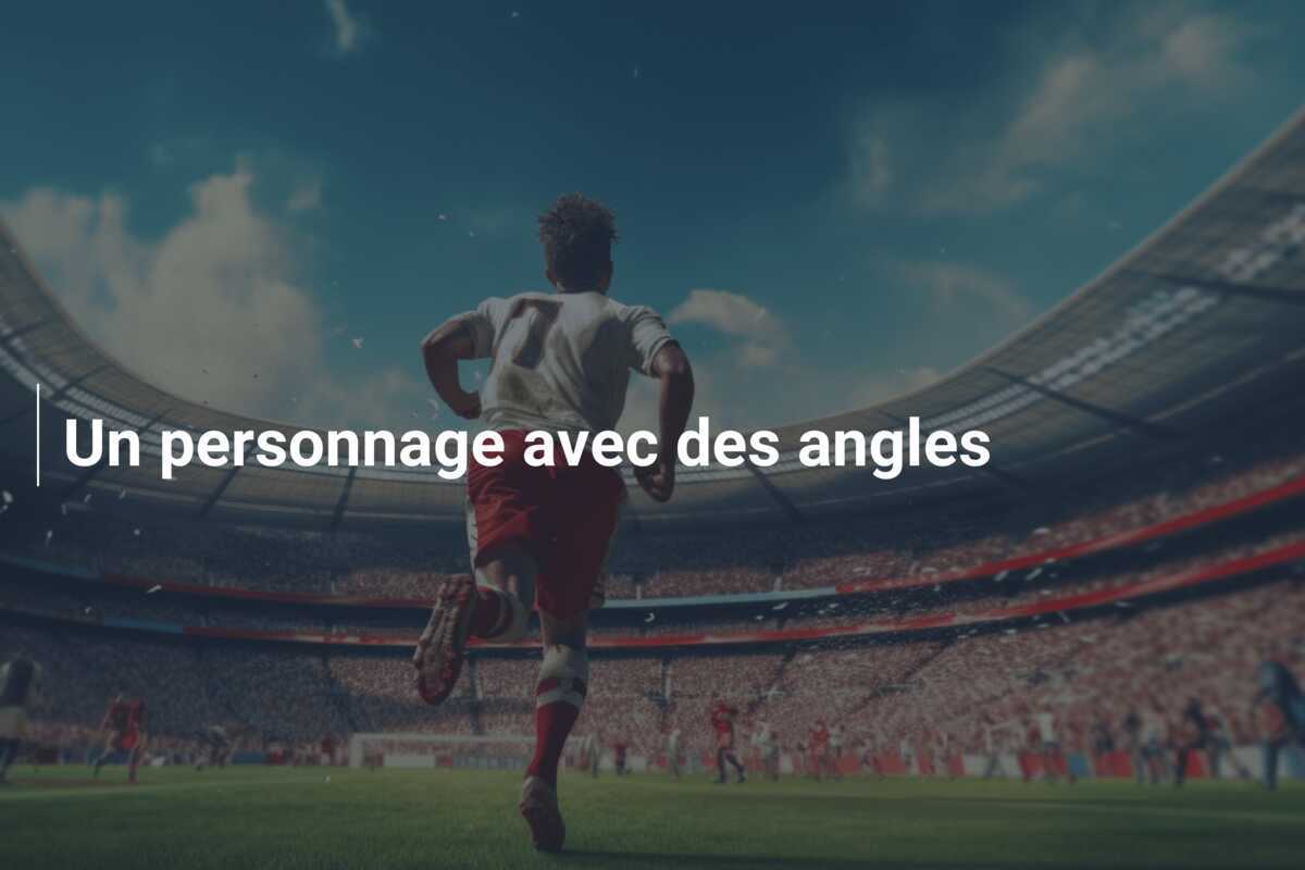 Un personnage avec des angles