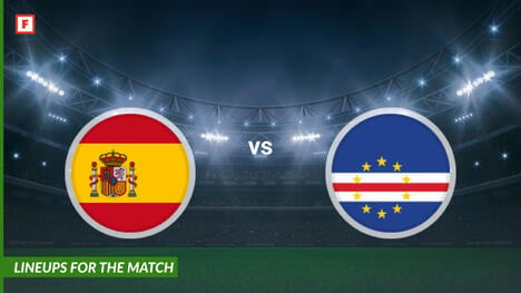 สเปน ปะทะ Cape Verde: รายชื่อผู้เล่นสำหรับการแข่งขัน