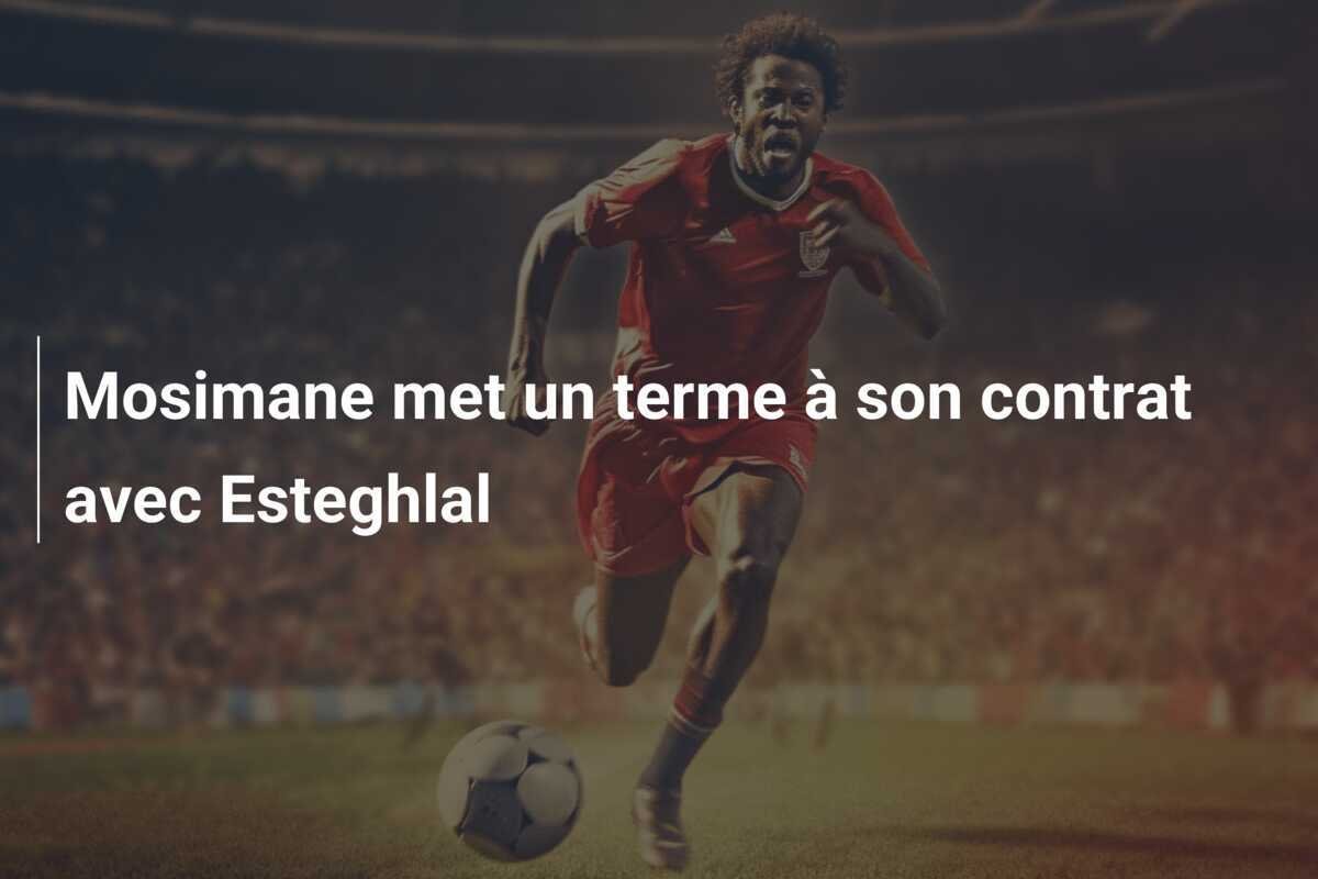 Mosimane met un terme à son contrat avec Esteghlal