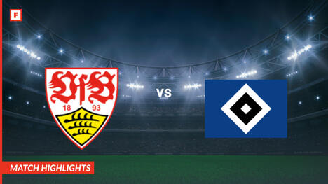 VfB 슈투트가르트 - 함부르크 골 및 하이라이트