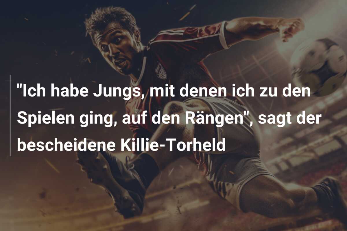 “Ich habe Jungs, mit denen ich zu den Spielen ging, auf den Rängen”, sagt der bescheidene Killie-Torheld