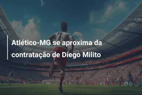 Atlético-MG se aproxima da contratação de Diego Milito