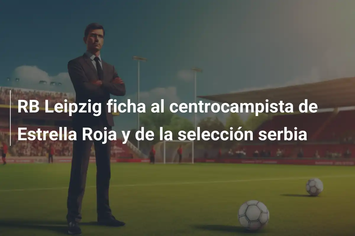 RB Leipzig ficha al centrocampista de Estrella Roja y de la selección serbia