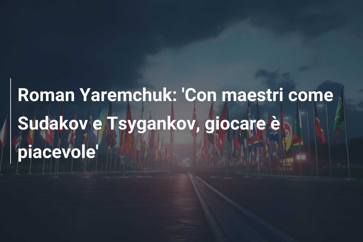 Roman Yaremchuk: ‘Con maestri come Sudakov e Tsygankov, giocare è piacevole’