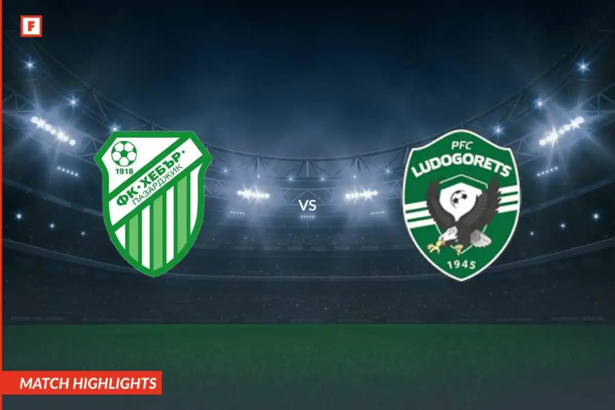 Hebar Pazardzhik - Ludogorets 1945 mål og høydepunkter