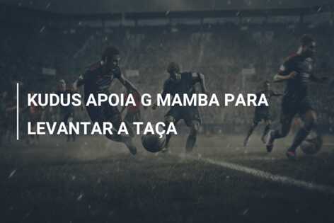 KUDUS APOIA G MAMBA PARA LEVANTAR A TAÇA