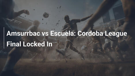 Amsurrbac vs Escuela: Final de la Liga de Córdoba confirmada