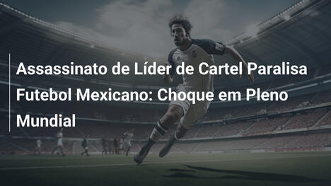 Assassinato de Líder de Cartel Paralisa Futebol Mexicano: Choque em Pleno Mundial
