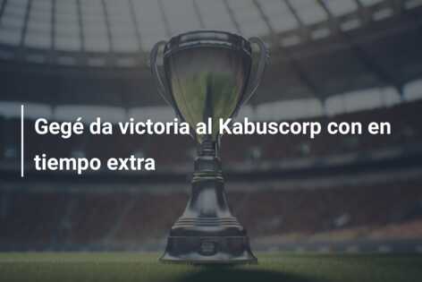 Gegé da victoria al Kabuscorp con en tiempo extra