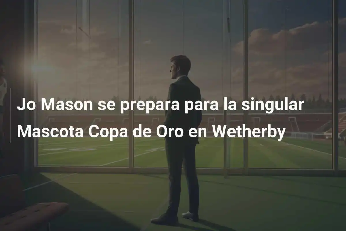 Jo Mason se prepara para la singular Mascota Copa de Oro en Wetherby
