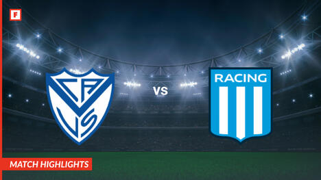 Velez Sarsfield - Racing Club de Avellaneda gol e momenti salienti