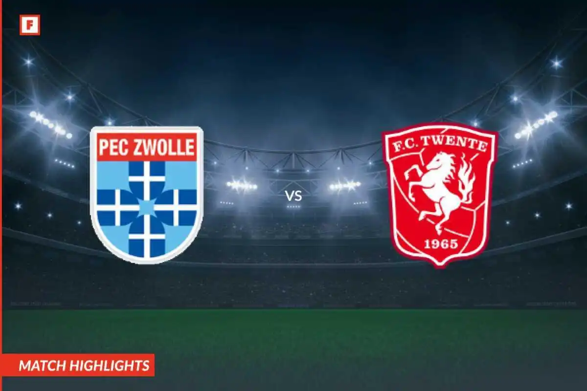 PEC Zwolle - Twente mål og høydepunkter