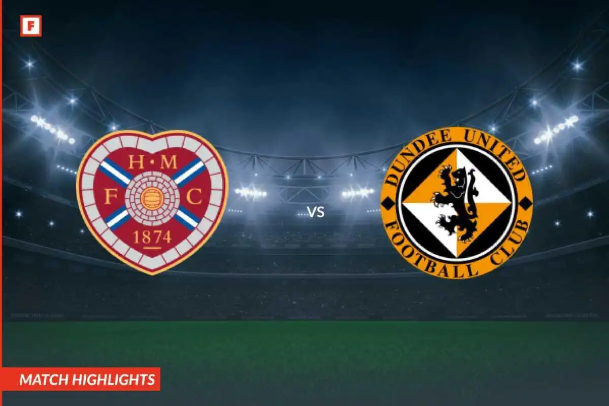 Heart of Midlothian - Dundee United golovi i naglasci