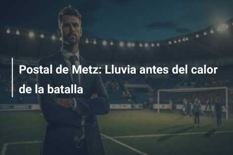 Postal de Metz: Lluvia antes del calor de la batalla