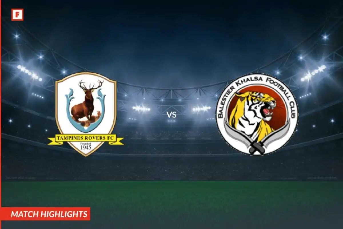 Tampines Rovers - Balestier Khalsa gol e momenti salienti