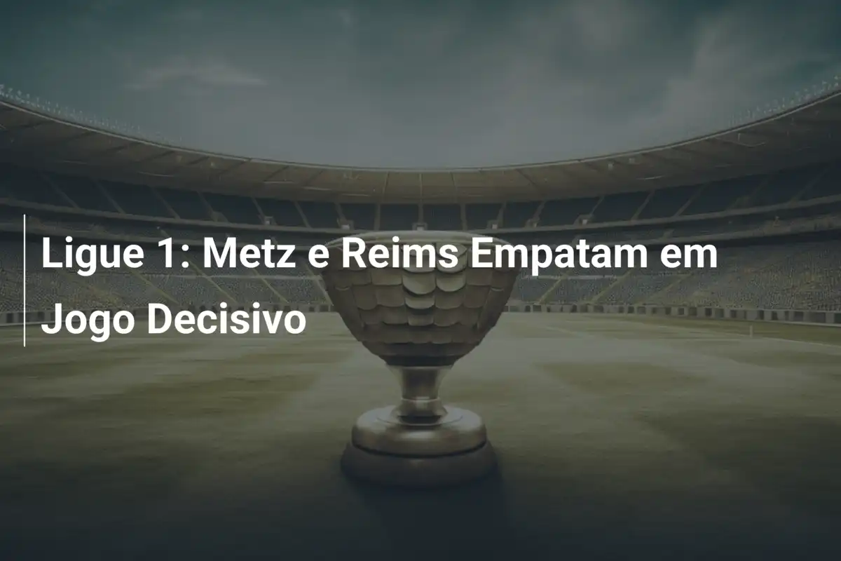 Ligue 1: Metz e Reims Empatam em Jogo Decisivo