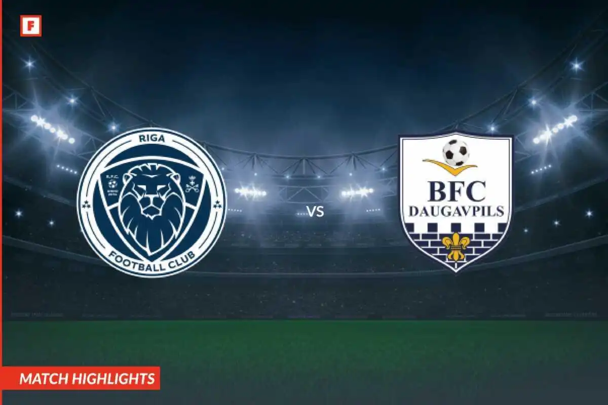Riga - BFC Daugavpils gol e momenti salienti