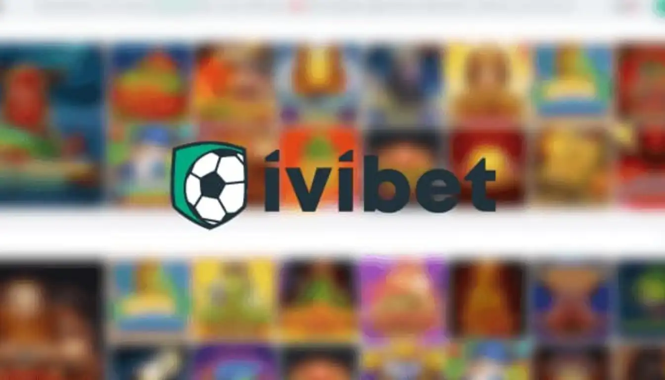 Ivibet kaszinó felület, bejelentkezési és regisztrációs gombok láthatóak