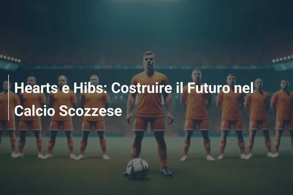Hearts e Hibs: Costruire il Futuro nel Calcio Scozzese