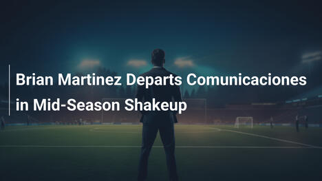 Bryan Martinez Lascia Comunicaciones a Mezzo Stagione