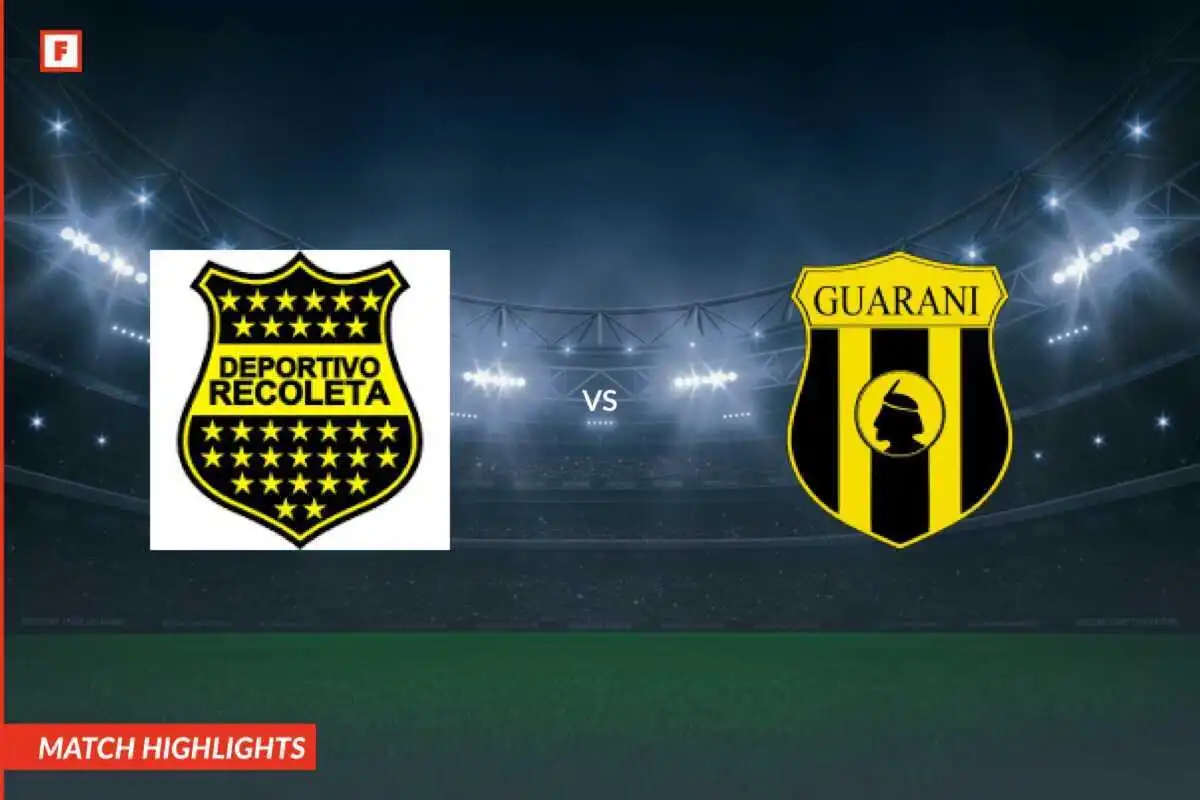 Deportivo Recoleta - Club Guaraní gol e momenti salienti