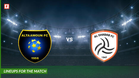 Al Taawoun vs Al Shabab Riyadh: lineups for the match
