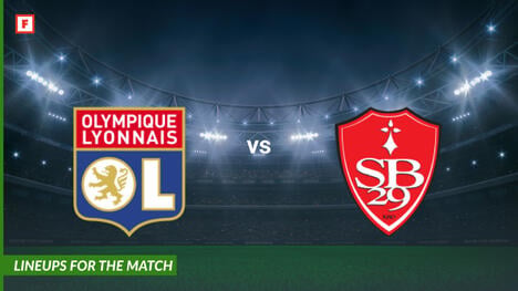 Lyon vs Stade Brestois 29: susunan pemain untuk pertandingan
