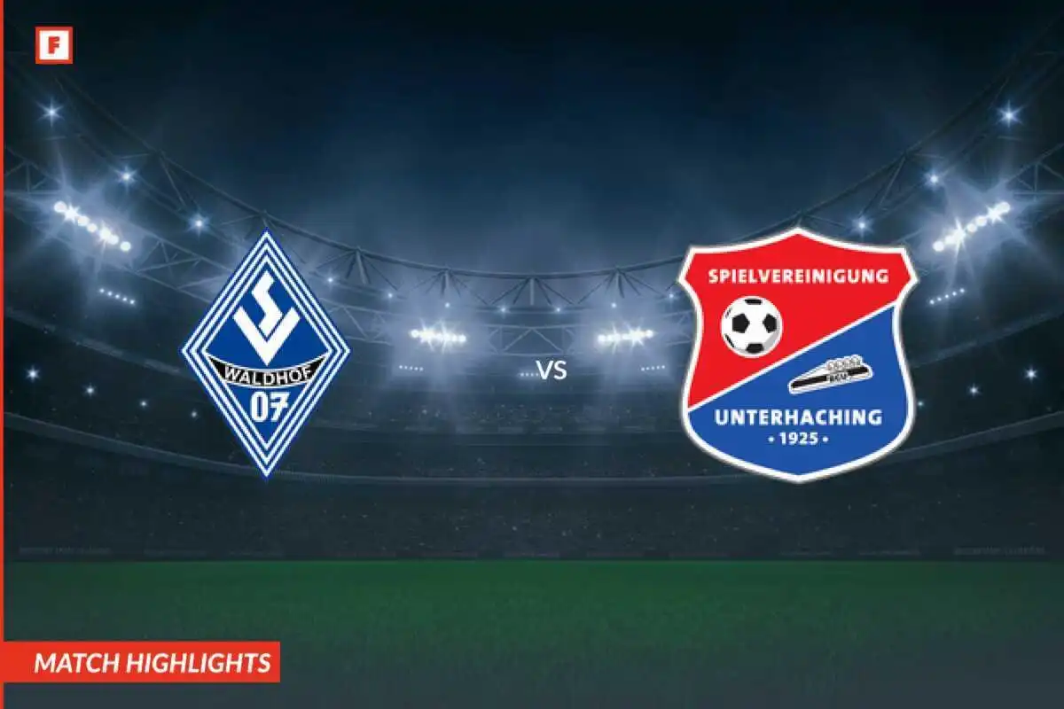 Waldhof Mannheim - Унтерахинг golovi i naglasci