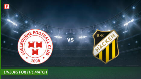 Shelbourne ปะทะ ฮัคเค่น: รายชื่อผู้เล่นสำหรับการแข่งขัน