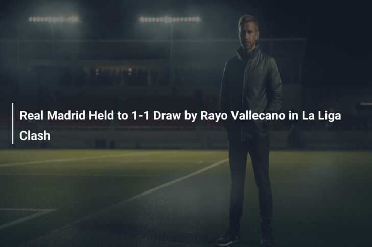 Rayo Vallecano's Resilient Draw Against Real Madrid